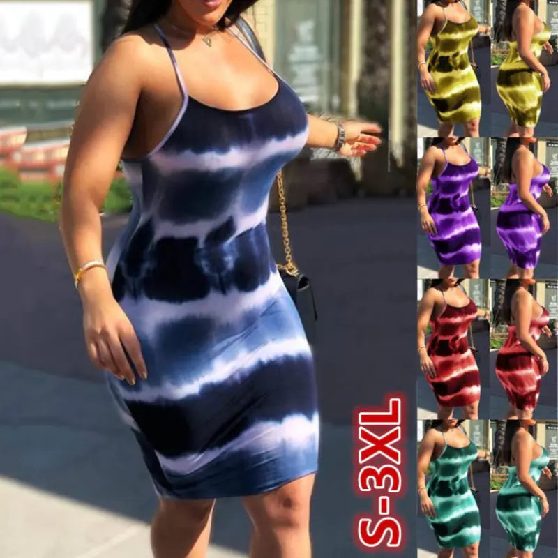 New Summer Autumn Bodycon Dress for Women, Sleeveless
