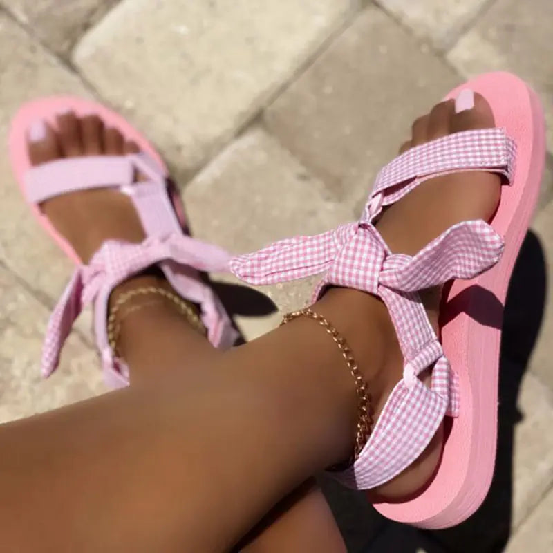 European American Women's Flat Sandals - Summer Style