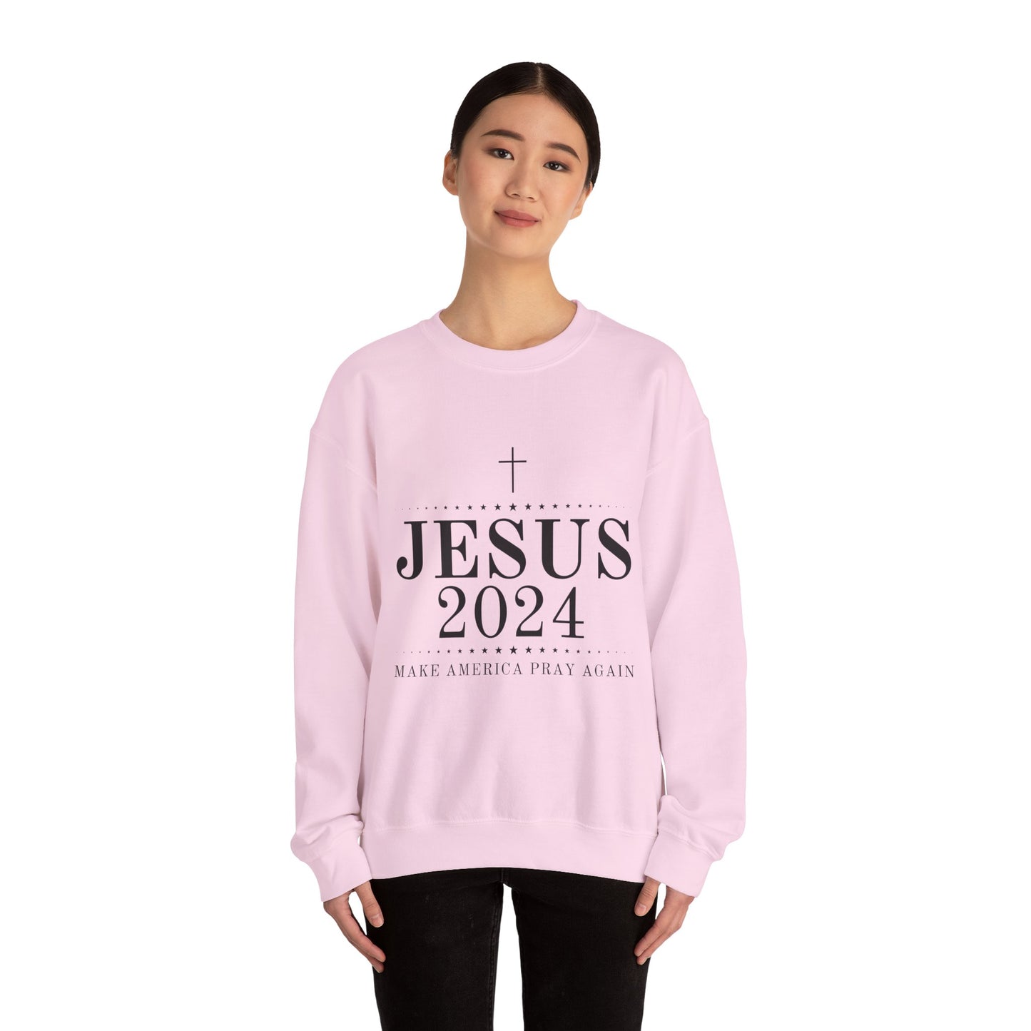 Vote Jesus Heavy Blend™ Crewneck Sweatshirt