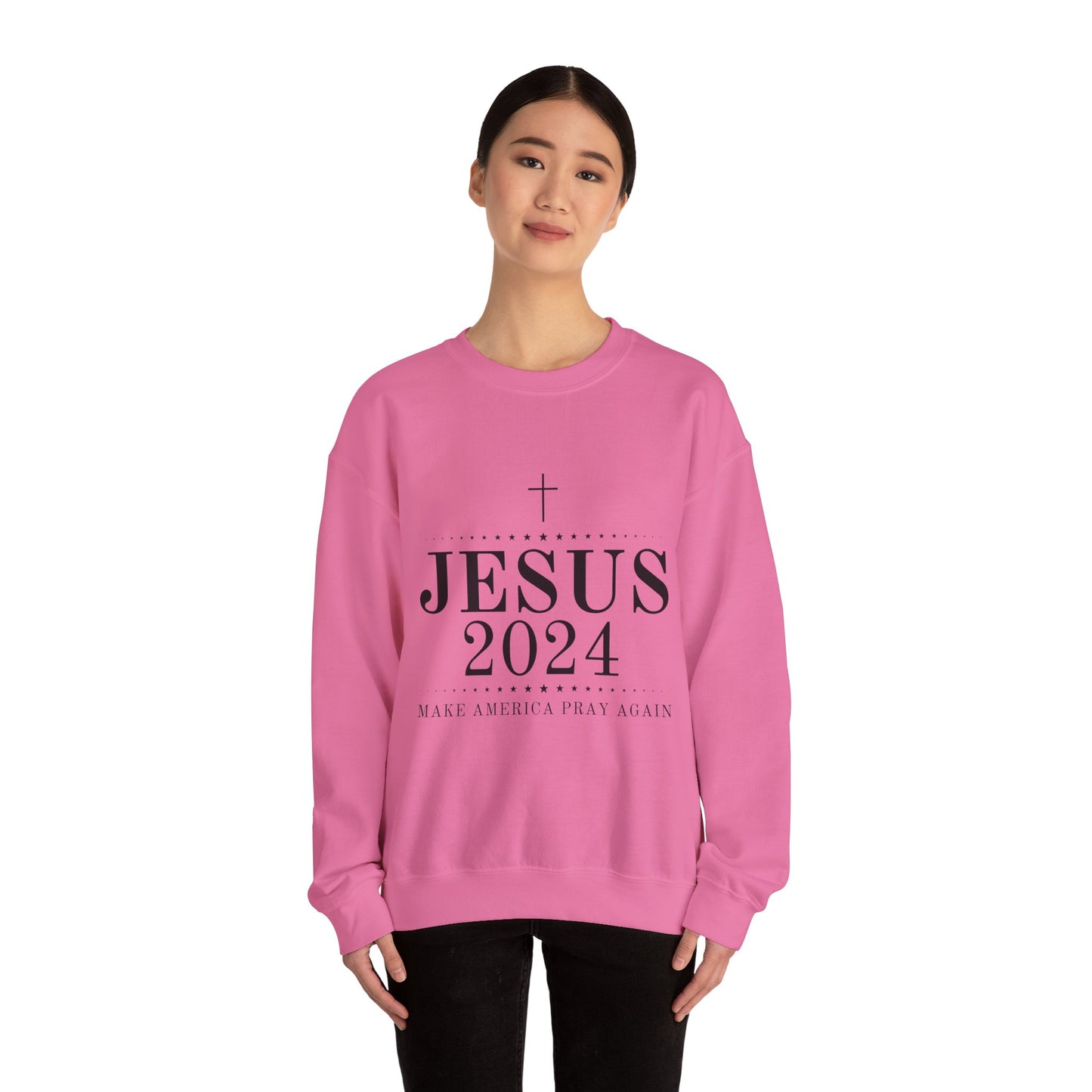 Vote Jesus Heavy Blend™ Crewneck Sweatshirt