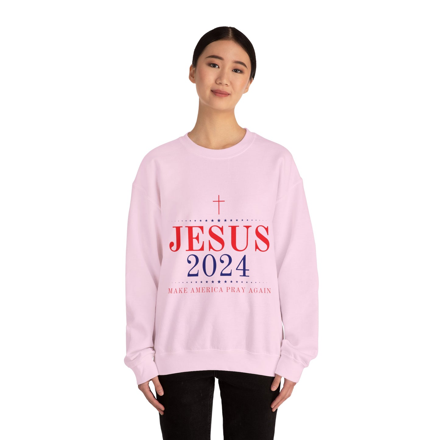 Vote Jesus Crewneck Sweatshirt