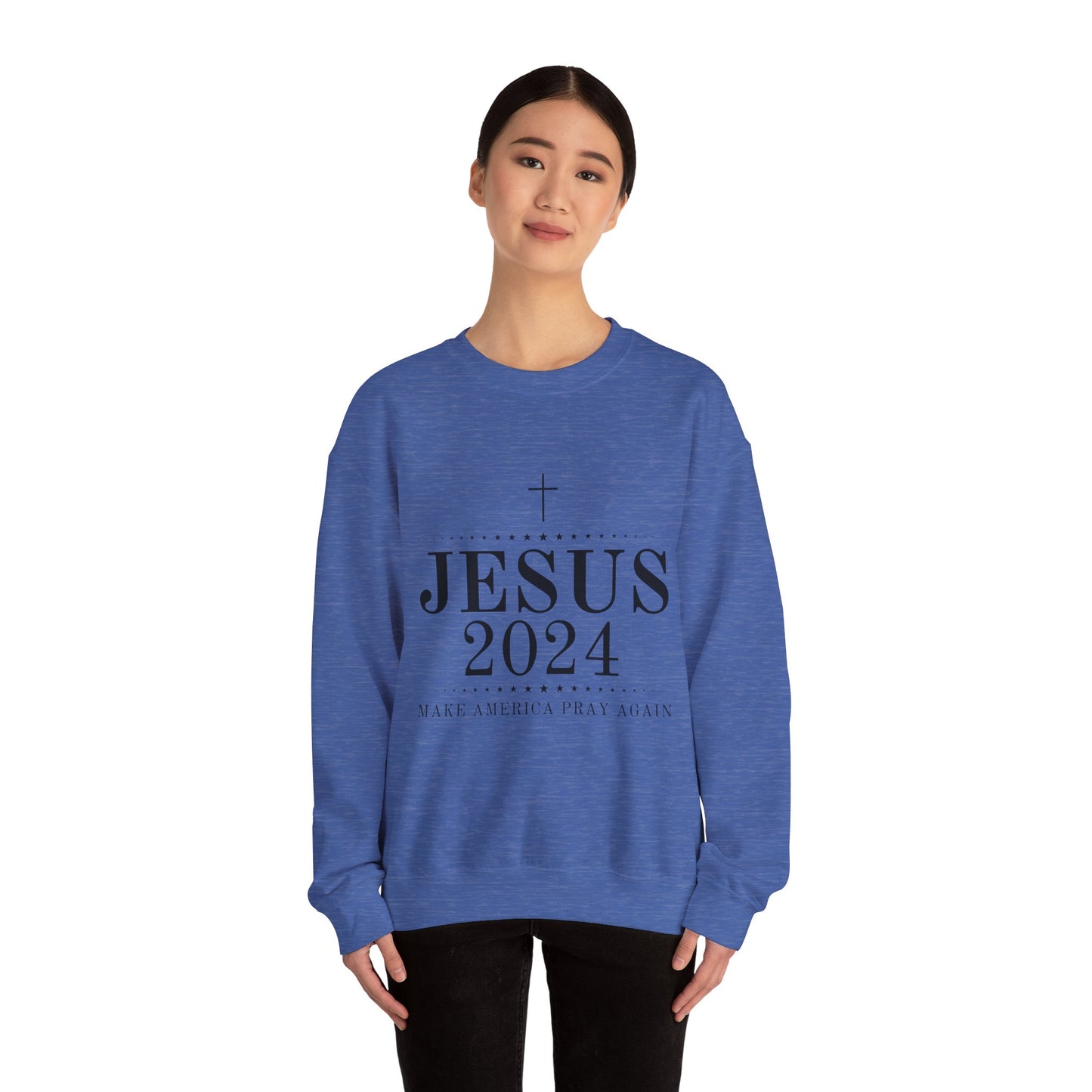 Vote Jesus Heavy Blend™ Crewneck Sweatshirt