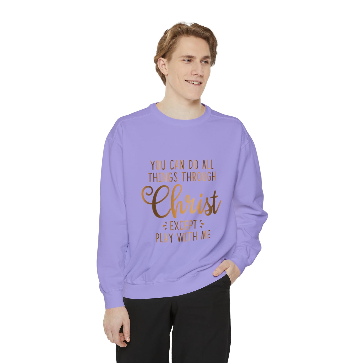 Do all things through Christ Sweatshirt christian apparel