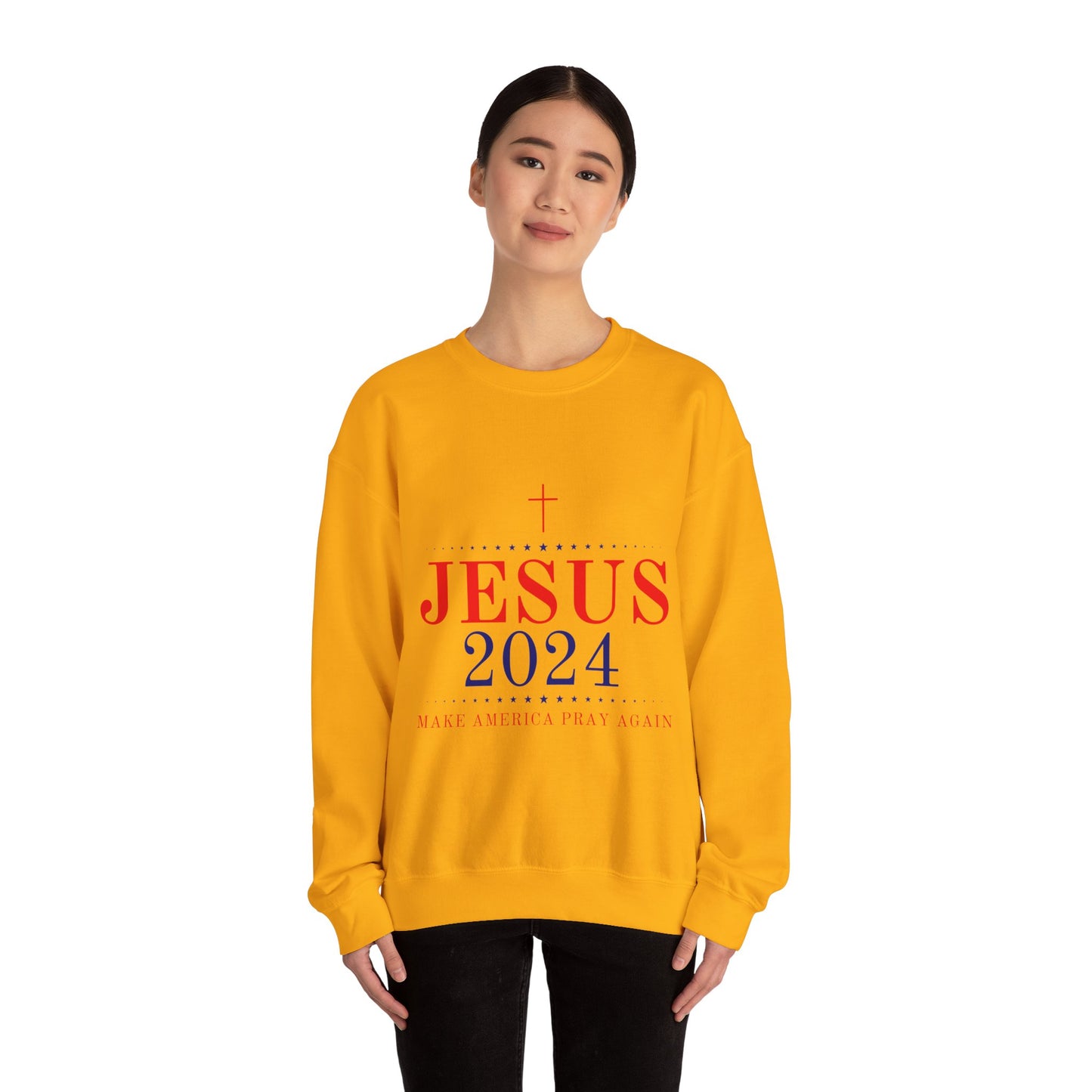 Vote Jesus Crewneck Sweatshirt