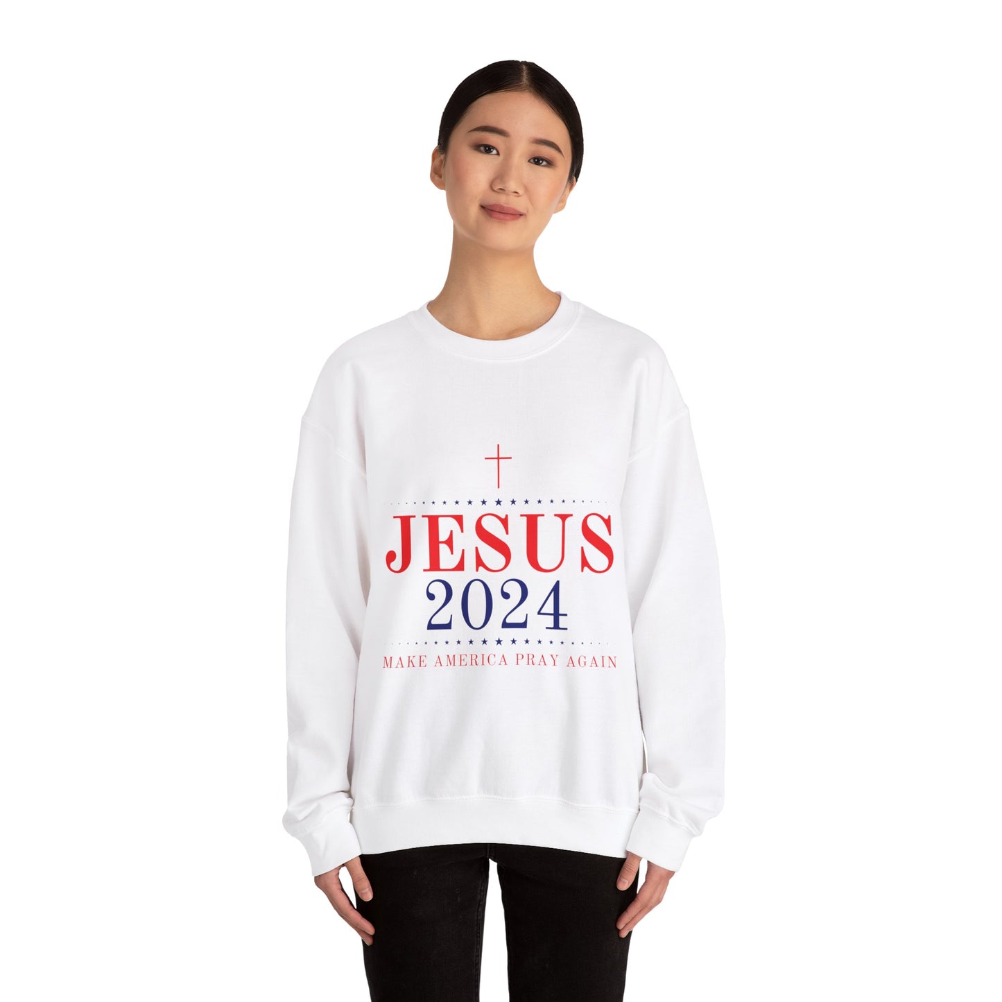 Vote Jesus Crewneck Sweatshirt