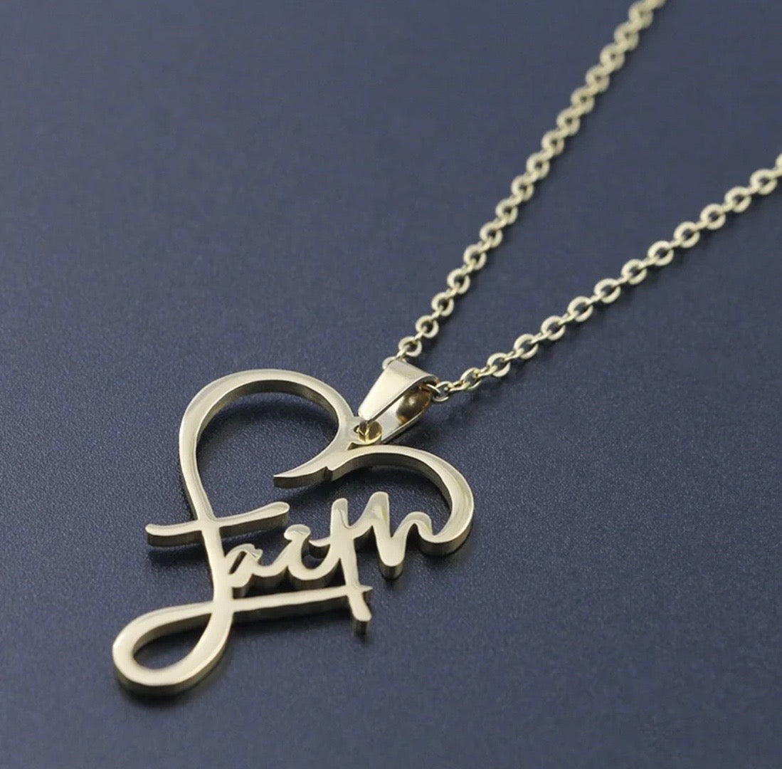 Faith necklaces