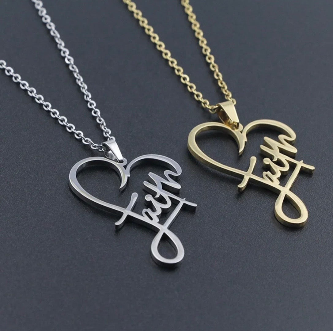 Faith necklaces