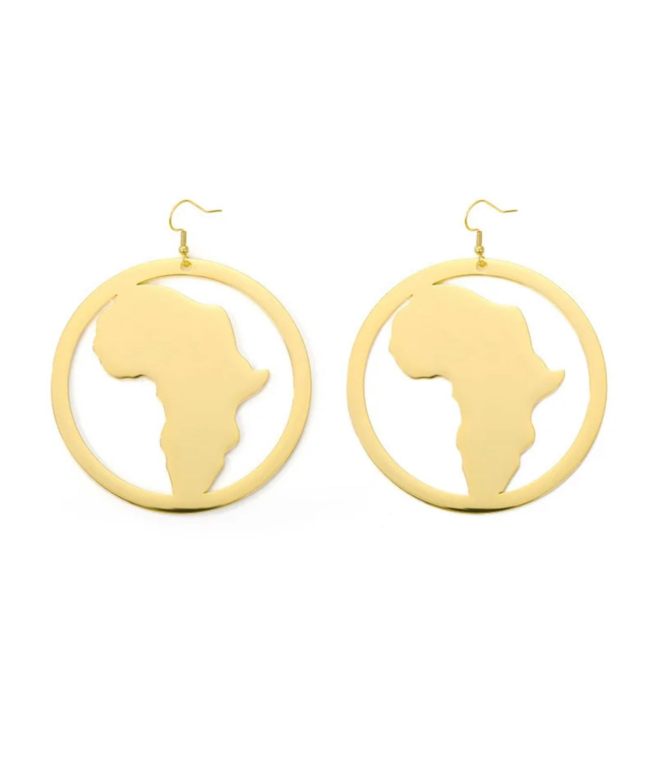 Gold African Earrings Jewelry