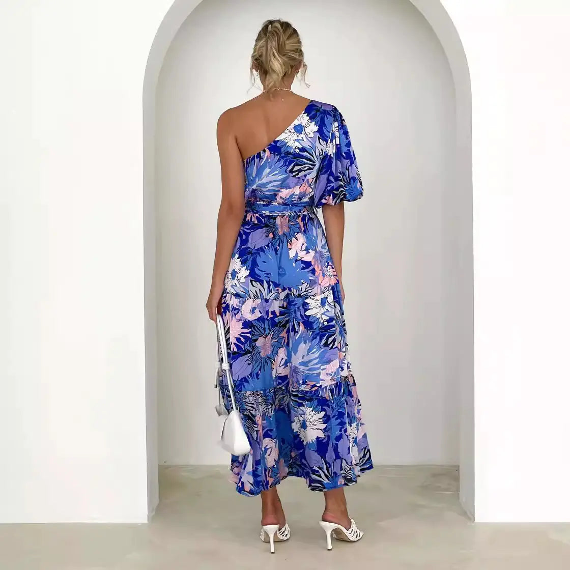 Summer Floral Elegant Maxi Dress for Women