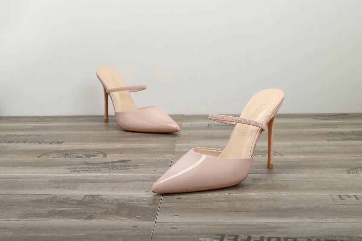 Refreshing Summer Pointed Toe Backless Sandals