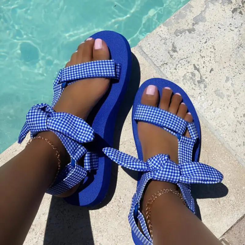 European American Women's Flat Sandals - Summer Style